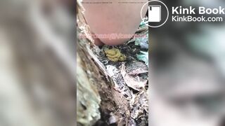Girl pooping - video 349
