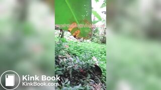 Girl pooping - video 349