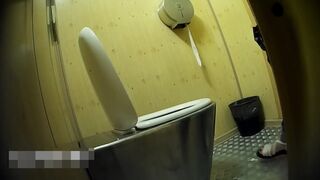 Beautiful Russian woman spy wc poop 823