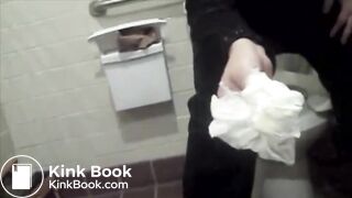 Mary Crap Poops in Public Toilet