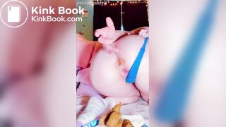 Teen Eats A Scat Hotdog