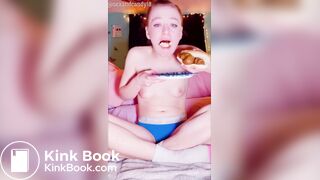 Teen Eats A Scat Hotdog