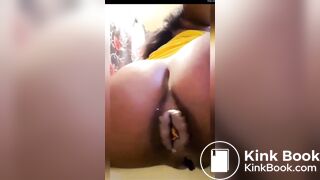Ebony scat - video 173
