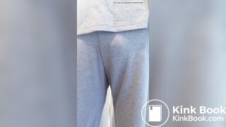 Girl shits her pants