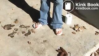 Wonderful Usa girl nature poop 790