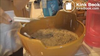 Famous lady poops a lot and making cookies