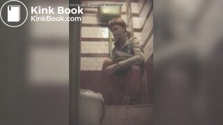 Beautiful Russian woman spy wc poop 749