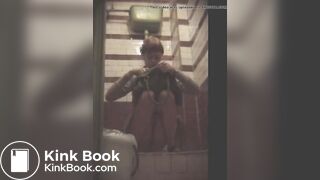 Beautiful Russian woman spy wc poop 749
