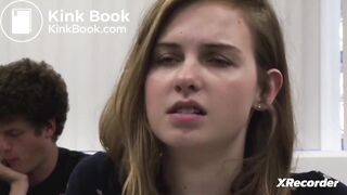 Skit or sketch thing girl shits in class