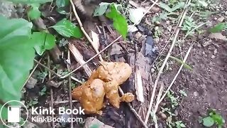 African outdoor pee and poo..