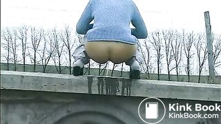 Beautiful Czech girl pee and poop 835