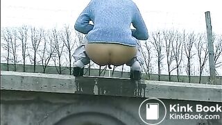 Beautiful Czech girl pee and poop 835