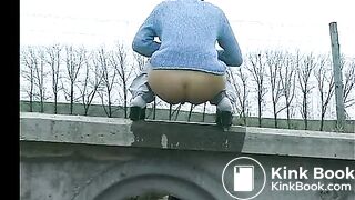 Beautiful Czech girl pee and poop 835