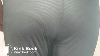 girl wets and messes tights