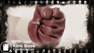 sexy girl with pink dildo and rubbing her shit