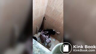 Desi girl cleaning