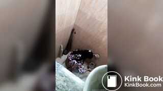 Desi girl cleaning
