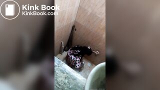 Desi girl cleaning