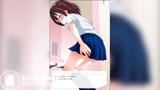 girl 1eaks diarrhea into a bucket