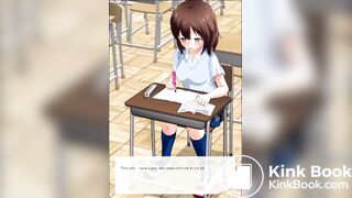 girl 1eaks diarrhea into a bucket