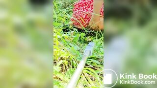 SHIT EATING in public and ass prolapse