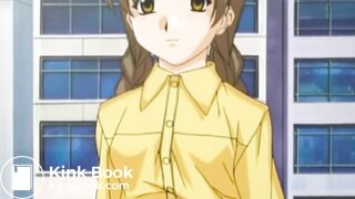 Hentai girl blowjobs possessed man and shits