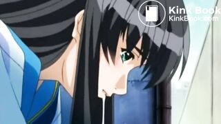 Hentai girl blowjobs possessed man and shits