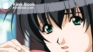 Hentai girl blowjobs possessed man and shits