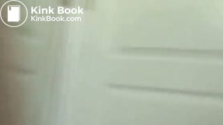 Brunette piss and shit on bathroom floor video 1