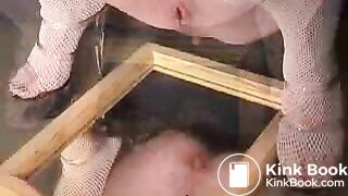 Teenage Lucy shits on a mirror