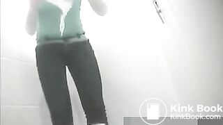 Beautiful Russian girl spy wc poop and fart 677