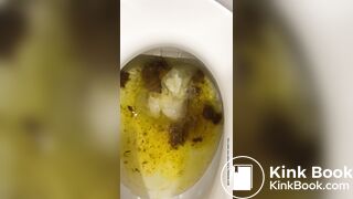 Washing poop