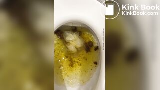 Washing poop