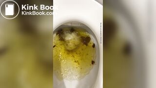 Washing poop