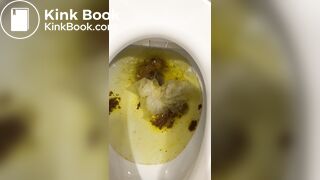 Washing poop