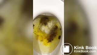 Washing poop