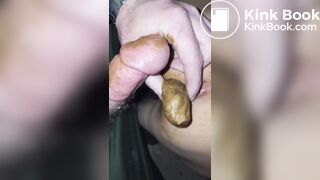 Shitty anal on the beach