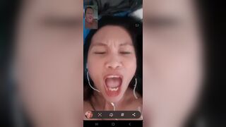 Asian scat queen shit feeding