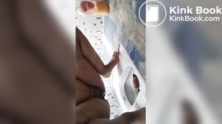Desi wife pooping