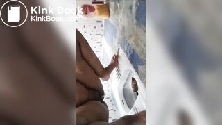 Desi wife pooping