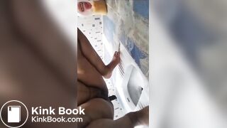 Desi wife pooping
