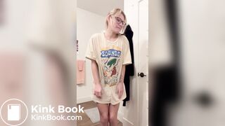 Nice panty poop on purpose