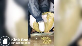 Mostly rare pantyhose poop