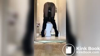 Mostly rare pantyhose poop