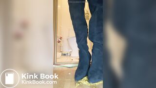 Mostly rare pantyhose poop