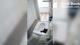 Beautiful Russian woman spy wc poop 43