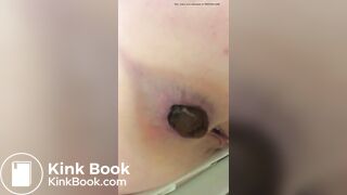 long thick toilet shit