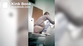 Beautiful Russian woman spy wc poop 67