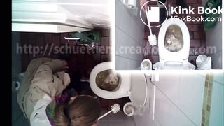 White woman diarrhea in public diarrhea