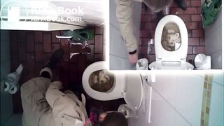 White woman diarrhea in public diarrhea